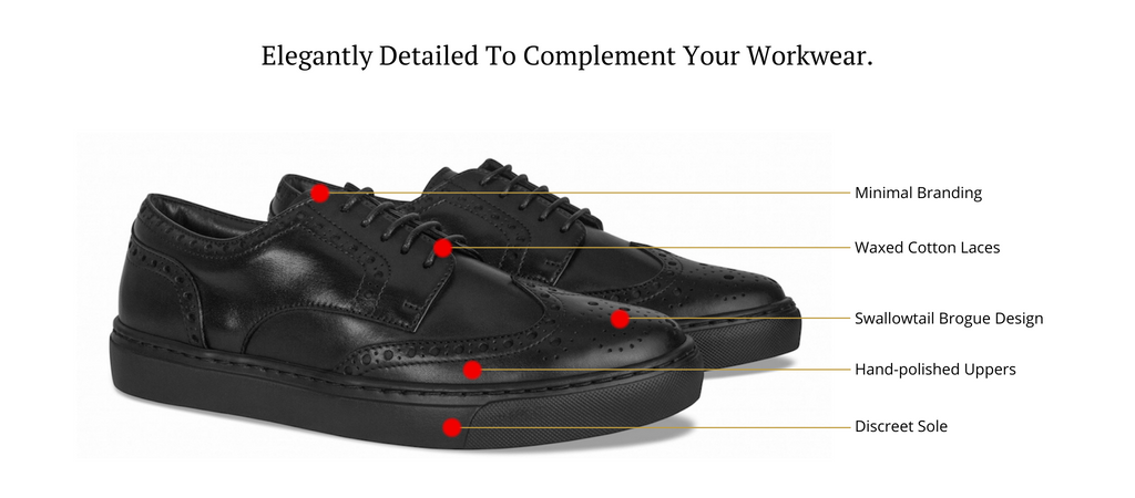 Elegantly detailed to complement your workwear