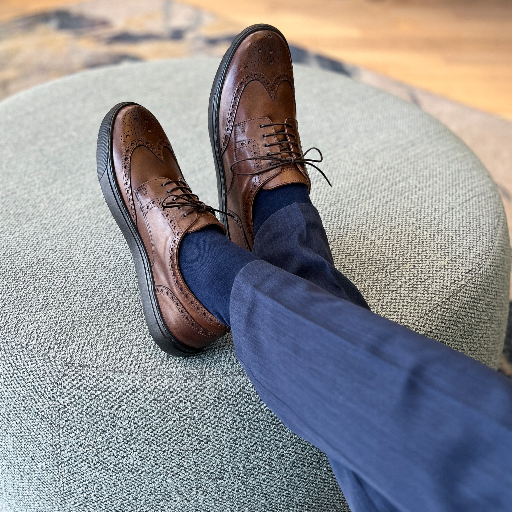 Don Giovanni Brown I Men's Dress Sneakers by Mocalmo 8 Don Giovanni Brown I Men's Dress Sneakers by Mocalmo 8