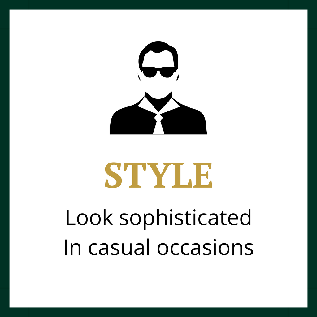 Style that looks sophisticated in casual occasions
