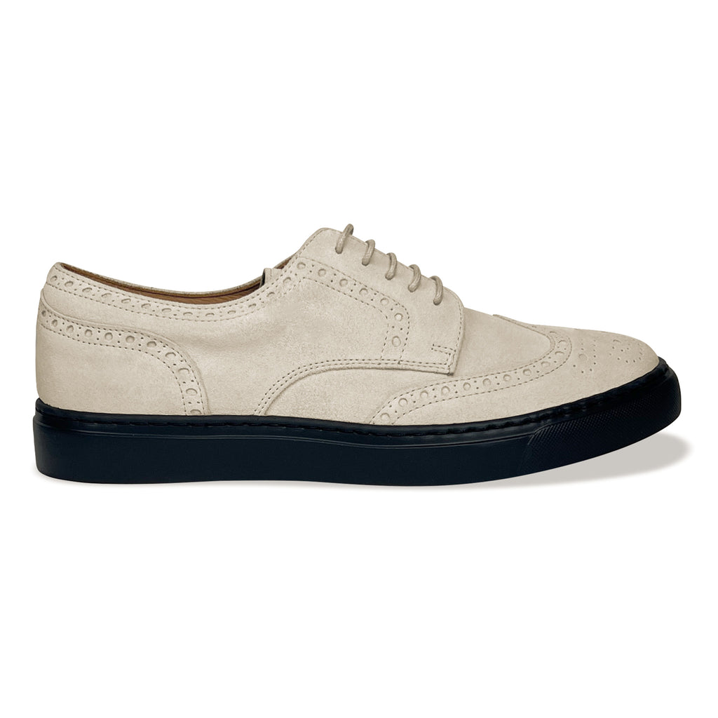 Women's Aida Ivory Wingtip Sneaker_Side View