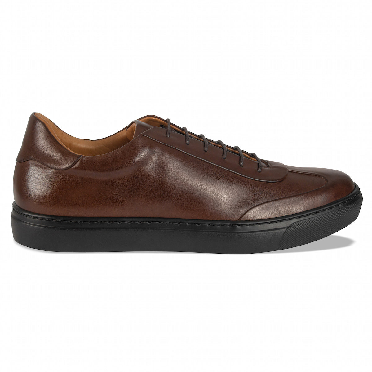 Men's Rigoletto Brown Sleek Sneakers | MOCALMO 8.5 Men's Rigoletto Brown Sleek Sneakers | MOCALMO 8.5